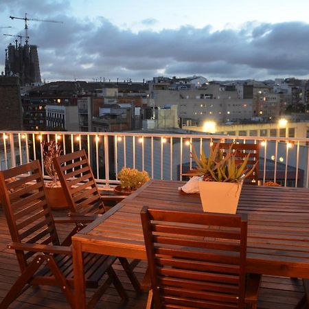 Barcelona Sunny Terrace Appartement Buitenkant foto